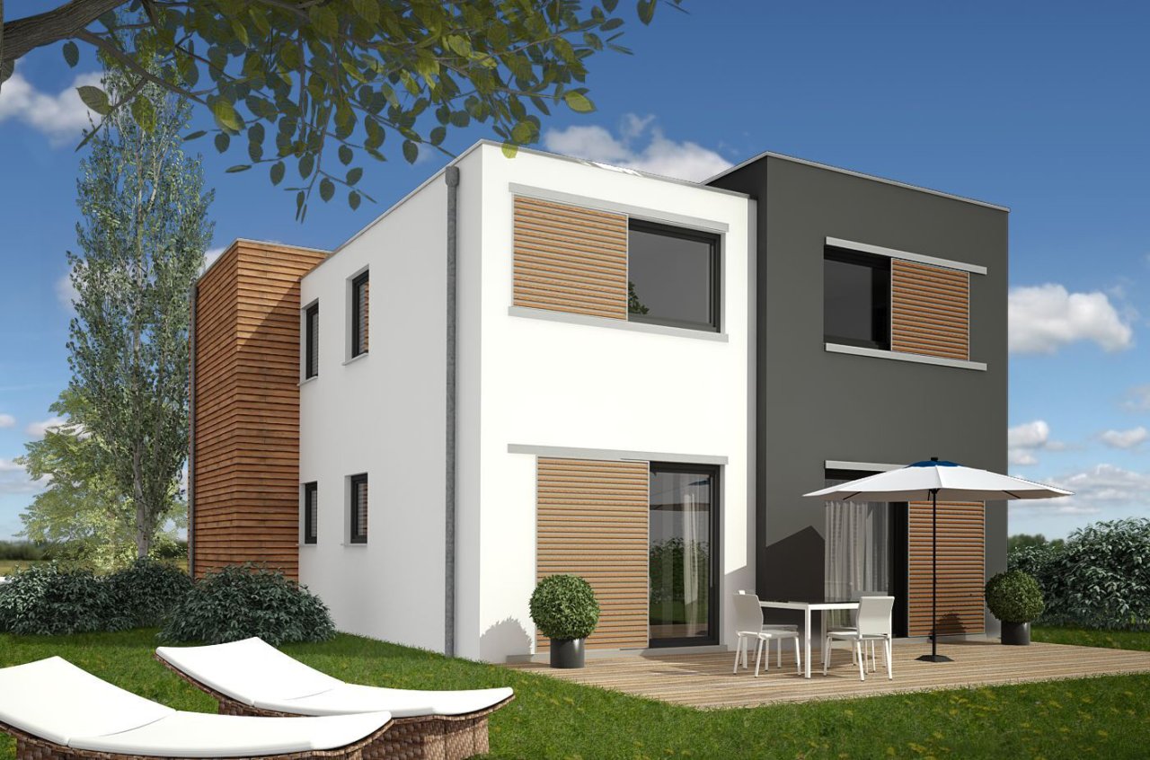 Modernes Stadthaus 160 m² , Individuell umplanbar, mit Garage und PV-Anlage 