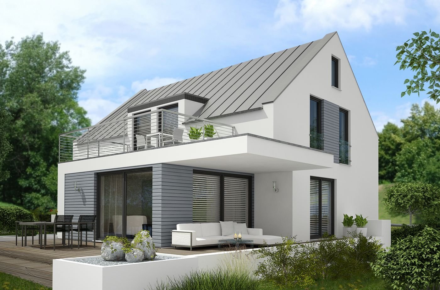 Traumvilla mit herrlich angelgtem  Garten, individuell umplanbar 